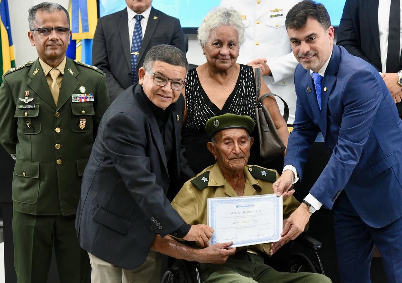 VEREADOR SERGINHO HOMENAGEIA OS 80 ANOS DA FORÇA EXPEDICIONÁRIA BRASILEIRA