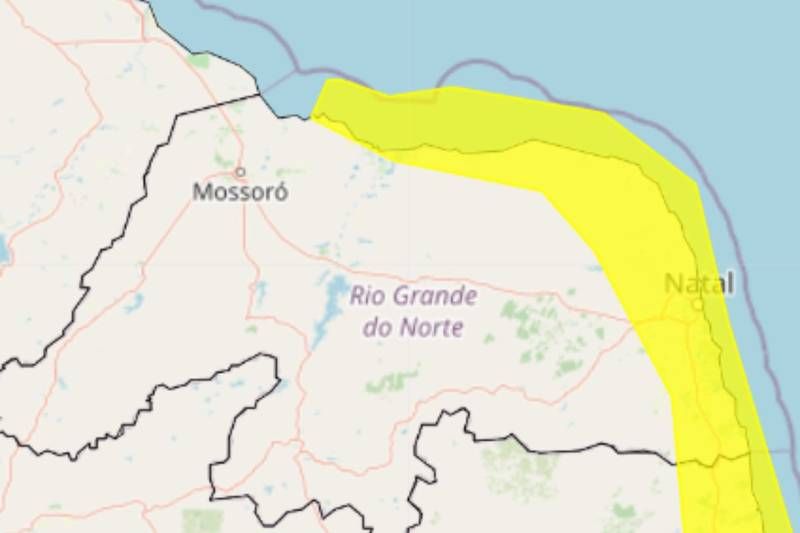Inmet: Chuvas no RN devem permanecer até o sábado (21)