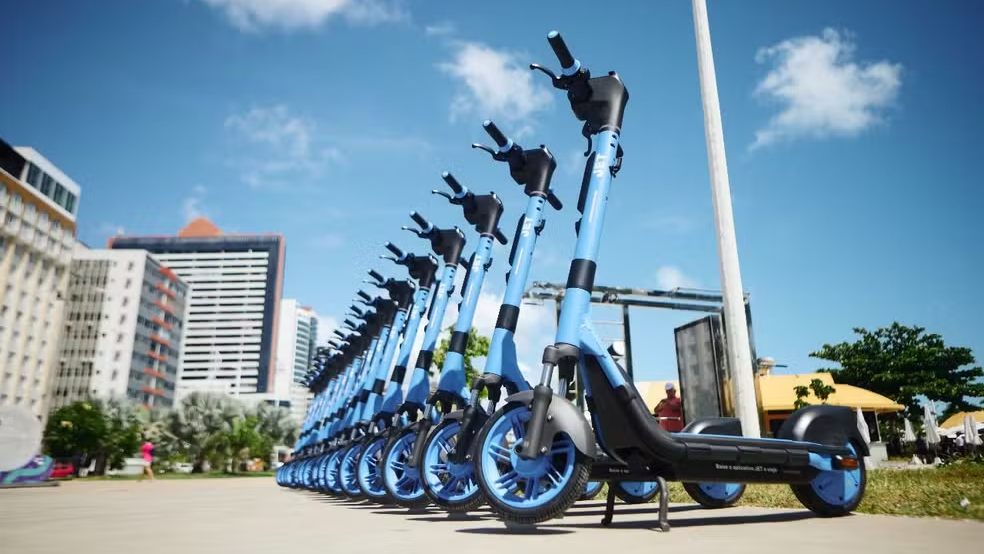 Natal inicia serviço de patinetes elétricos compartilhados a partir deste domingo 21
