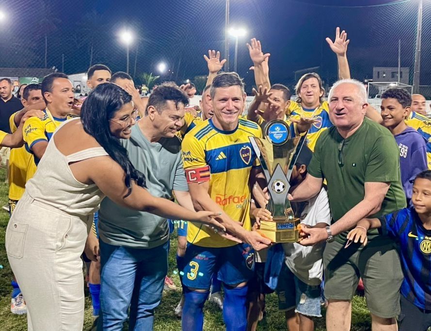 IRANI GUEDES PRESTIGIA FINAL DO 5º CAMPEONATO MASTER DO MAMÃO