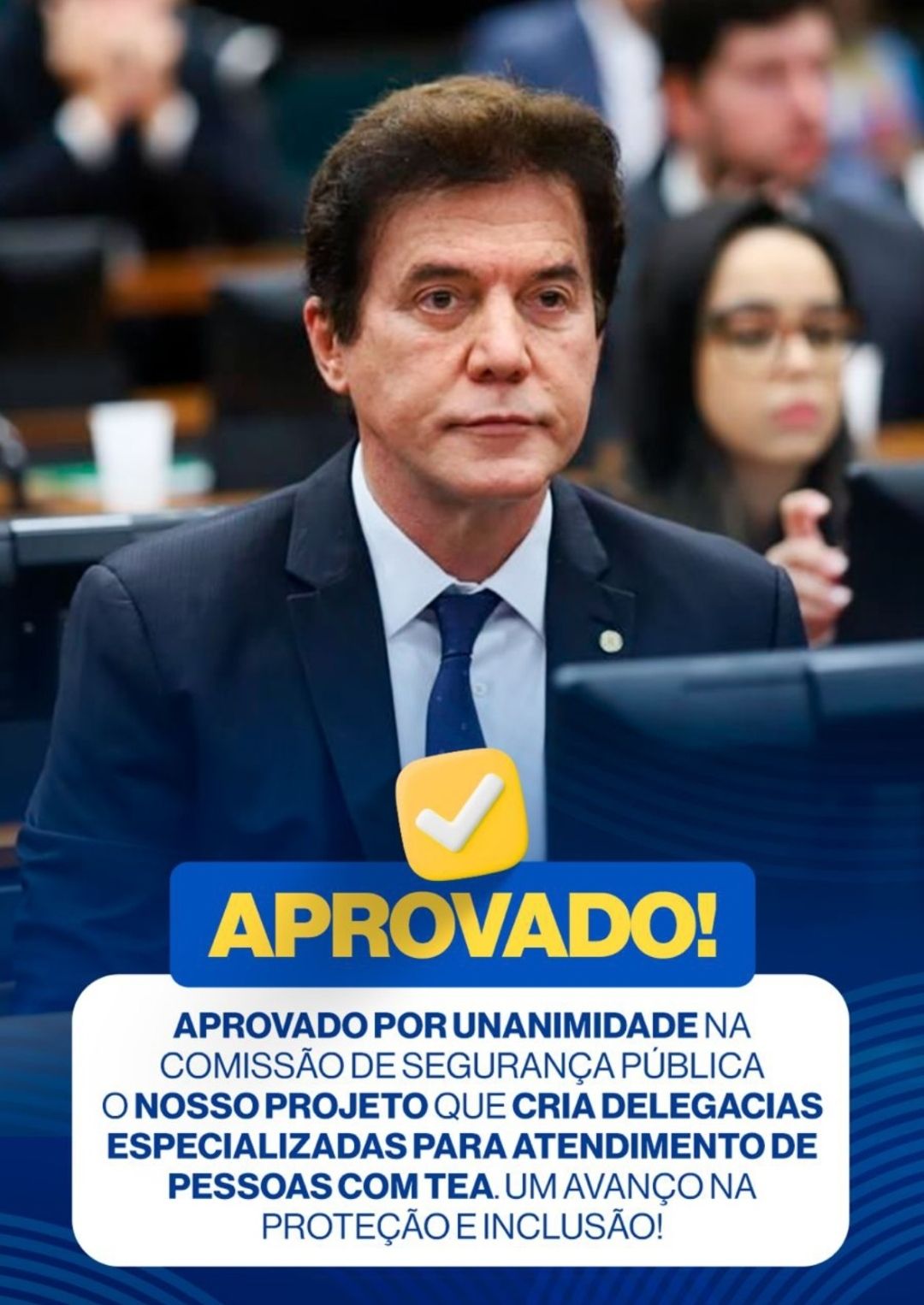 PROJETO DE ROBINSON FARIA QUE CRIA DELEGACIAS PARA AUTISTAS É APROVADO EM COMISSÃO