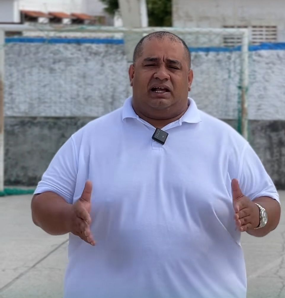 Vereador Chicão reforça pedido para revitalização da quadra do Parque das Orquídeas