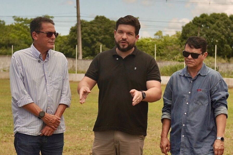 Rodrigo Cruz realiza visita técnica e destaca fase final das obras do Estádio da Liberdade